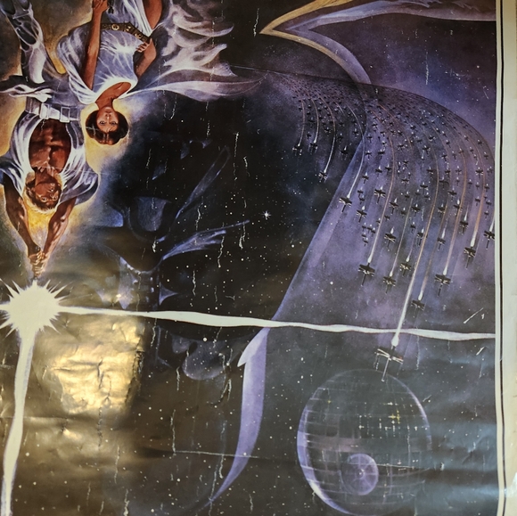 STAR WARS Poster by TOM JUNG from 1977. - Picture 4 of 5